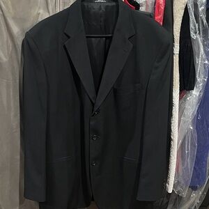 City Streets Black Men's Blazer 42R